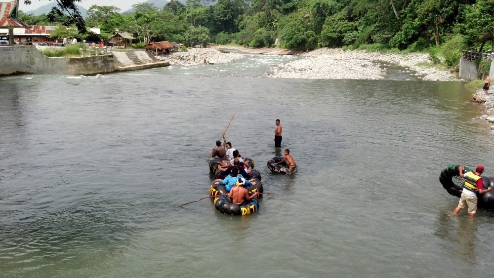 Don't miss the tubing here in Bukit Lawang.